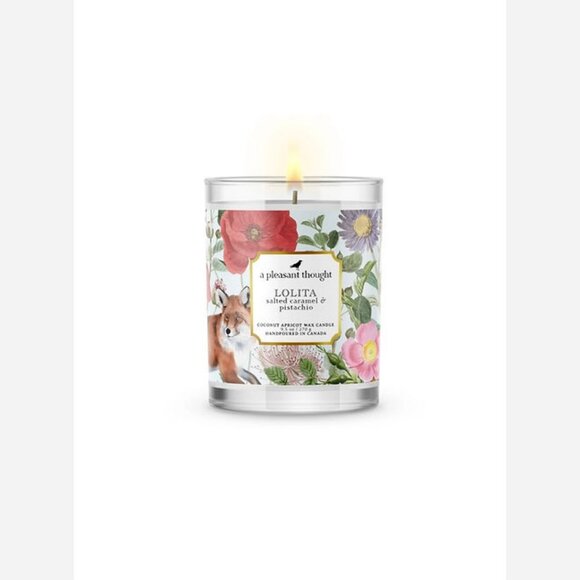 🎄 🎁 Lolita Vegan Salted Caramel & Pistachio Candle with Gift Box - Picture 2 of 4